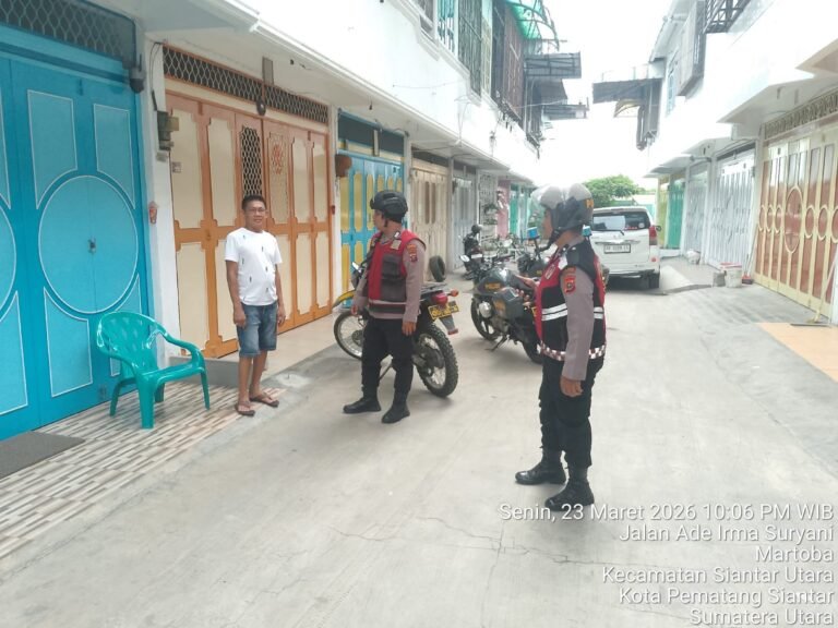 Sat Samapta Polres Pematang Siantar Laksanakan Patroli R2 Antisipasi (Guantibmas)
