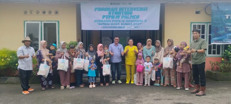 PTPN IV Regional II Kebun Marjandi Perkuat Komitmen Nutrisi Sehat, Bangsa Kuat Melalui Program TJSL Stunting Tahap II