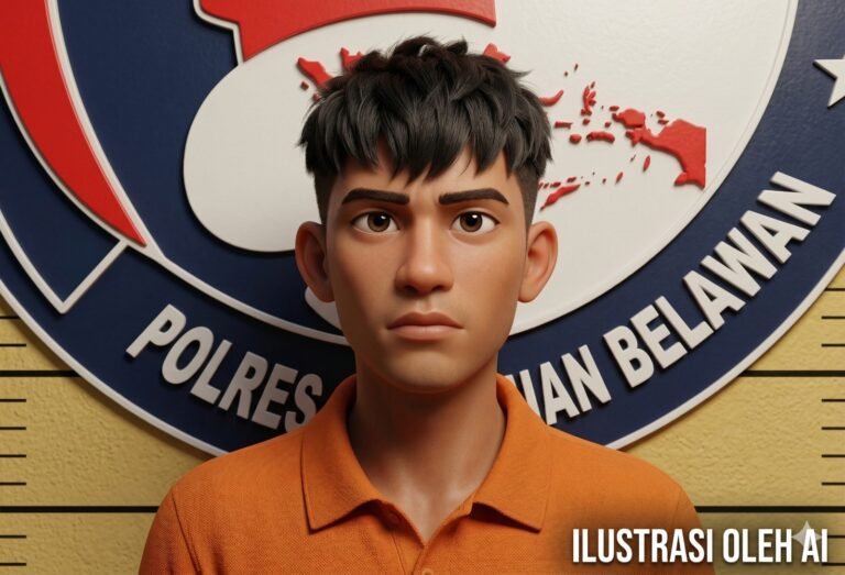 Sat Narkoba Polres Pelabuhan Belawan Bekuk Remaja Pengedar Sabu di Marelan