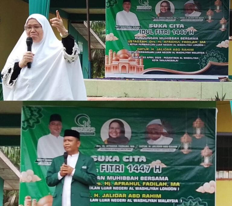 Ketua PD Al Washliyah Tanjung Balai Sambut Hangat Kunjungan Muhibbah Perwakilan Al Washliyah Luar Negeri