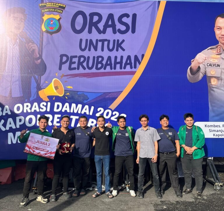 Sampaikan Pesan Perubahan, HIMMAH Medan Raih Juara II Lomba Orasi Kapolrestabes Medan Cup 2026