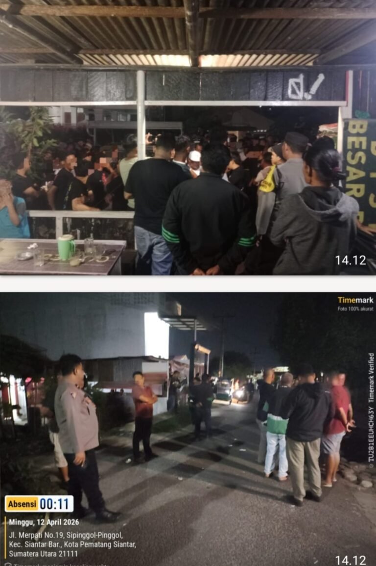 Polres Pematang Siantar Cek Keributan di Jalan Merpati