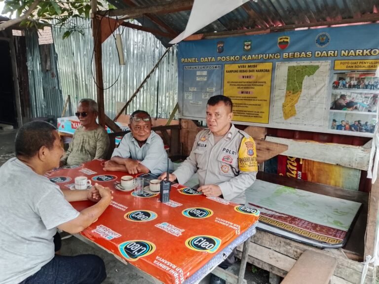 Polsek Siantar Barat Patroli KBN di Jalan Jawa Kelurahan Bantan