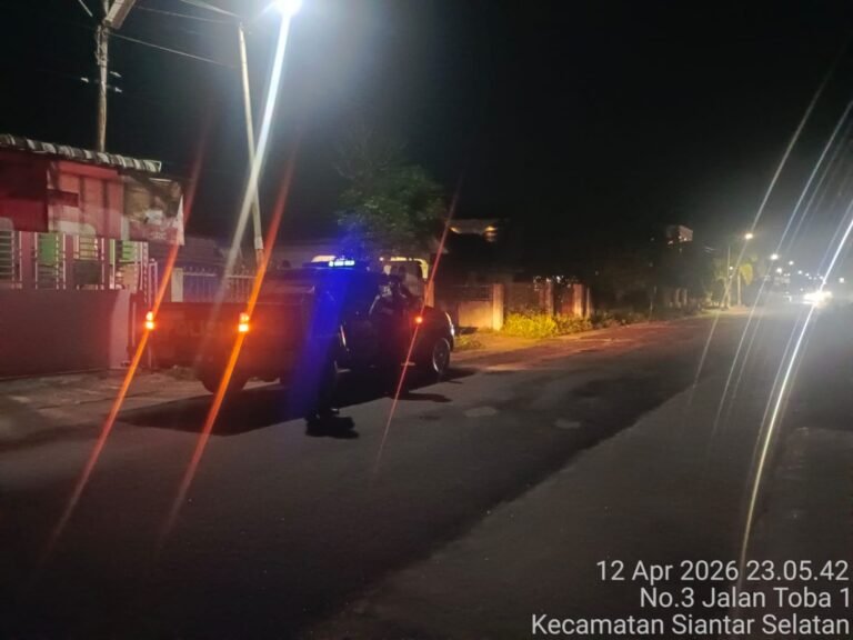 Sat Samapta Polres Pematang Siantar Laksanakan BLP Antisipasi 3C, Balap Liar Dan Guantibmas