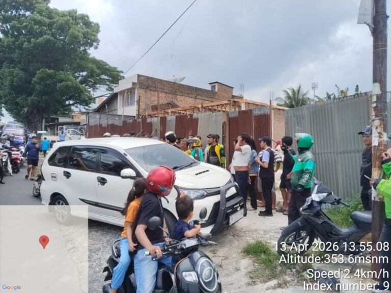Polsek Siantar Timur Cek TKP Laporan Keributan di Jalan Ahmad Yani