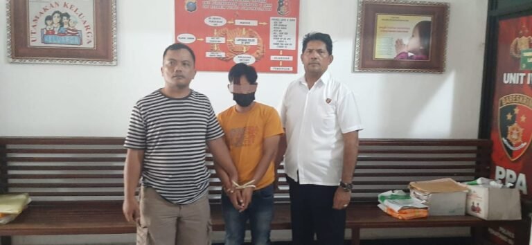 Sat Reskrim Polres Pematang Siantar Amankan Terduga Pelaku KDRT