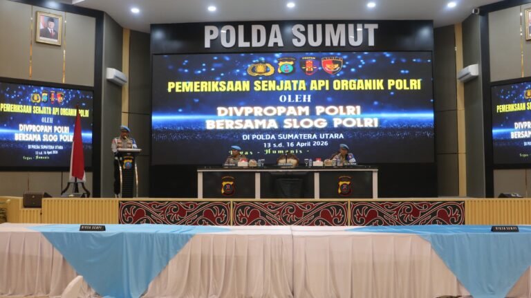 Propam–SLOG Mabes Polri Periksa Senpi di Polda Sumut, Tegaskan Disiplin Dan Akuntabilitas Anggota