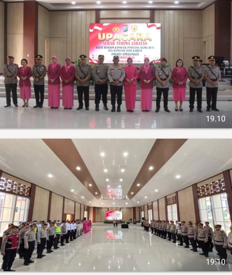 Wajah Baru Dari Polres Simalungun, Delapan Polsek Berganti Nama Formasi Lengkap Pejabat Utama Dan 17 Kapolsek Resmi