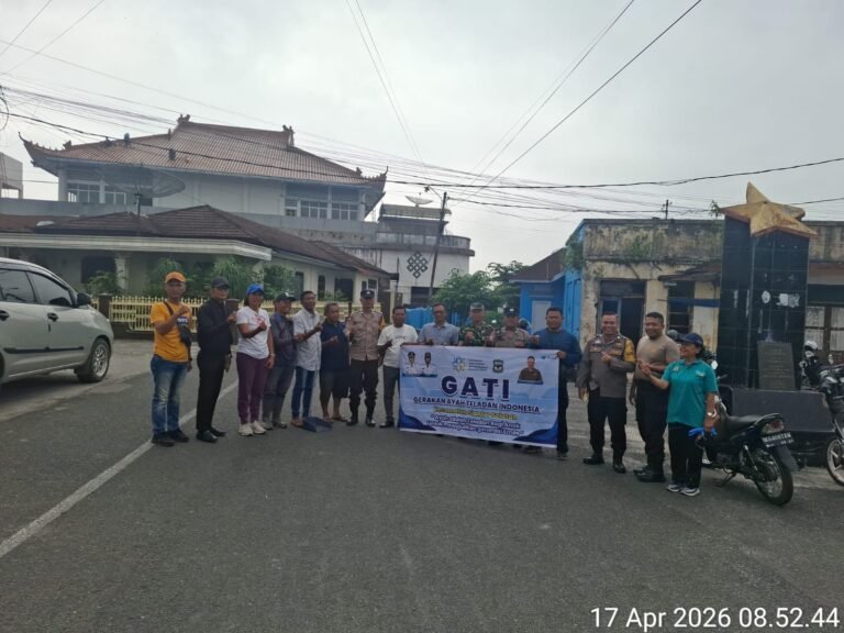 Polsek Siantar Selatan Hadiri Kegiatan GATI Kelurahan Simalungun Dan Kebersihan