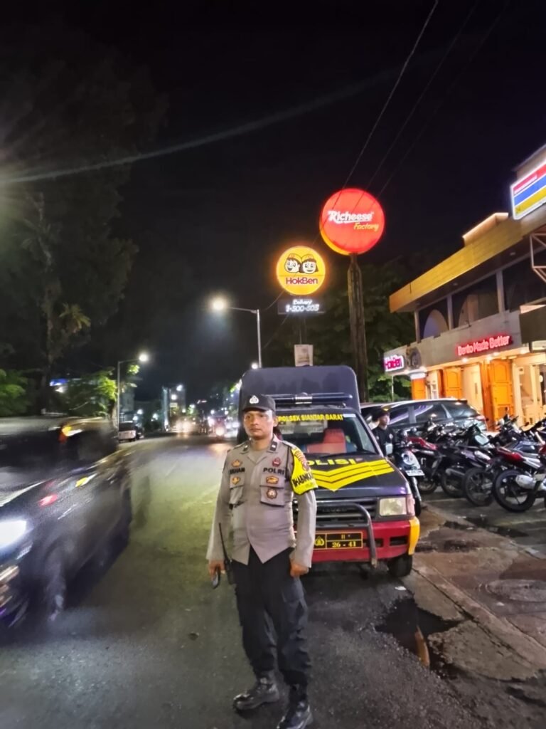 Polsek Siantar Barat Laksanakan KYRD Malam Hari Diwilkumnya, Situasi Aman Terkendali