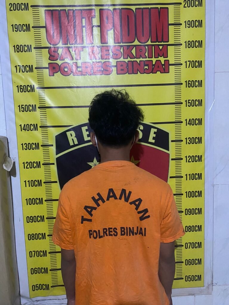 Motor Vario di Parkiran Fitnes Kota Binjai Raib, Team Cobra Satreskrim Polres Binjai Gelandang Pelakunya ke Mapolres Binjai