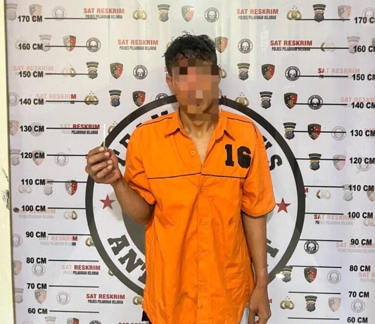 Polres Pelabuhan Belawan Ringkus Pelaku Begal Motor, Hasil Tes Urine Positif Narkoba