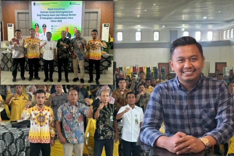 HIMA KRS Dukung Penuh Pemkab Labura Lindungi Kelompok Rentan Lewat Program Jamsostek