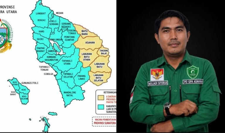 Ketua PD GPA Asahan, Adv. Muliadi Sitorus, SH : Pemekaran Provinsi Sumatera Timur Solusi Nyata Percepatan Pembangunan