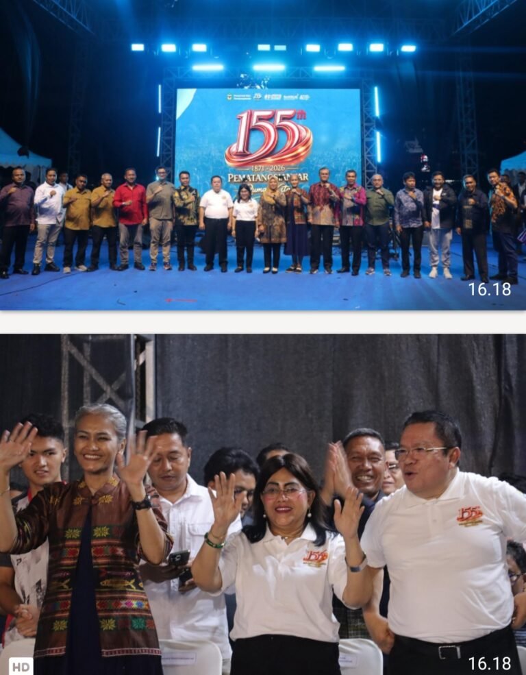 Hari Jadi Ke 155 Kota Pematang Siantar, AKBP Sah Udur Sitinjak Hadiri Malam Puncak Konser Pesta Rakyat