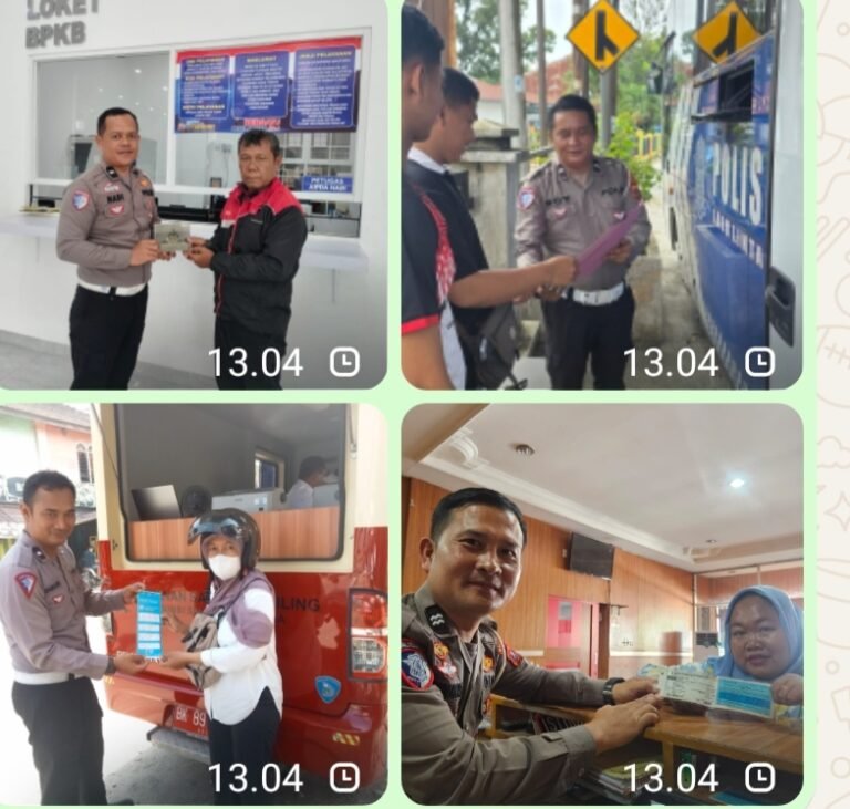 Bus Samsat Keliling (Samkel) Dan SIM Keliling Hadir Mempermudah Perpanjangan Pajak Tahunan Dan SIM