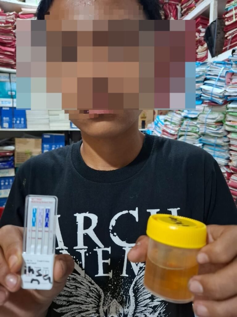 Polres Pematang Siantar Terima Tiga Remaja Yang Diamankan Warga Diduga Lakukan Penyalahgunaan Narkoba