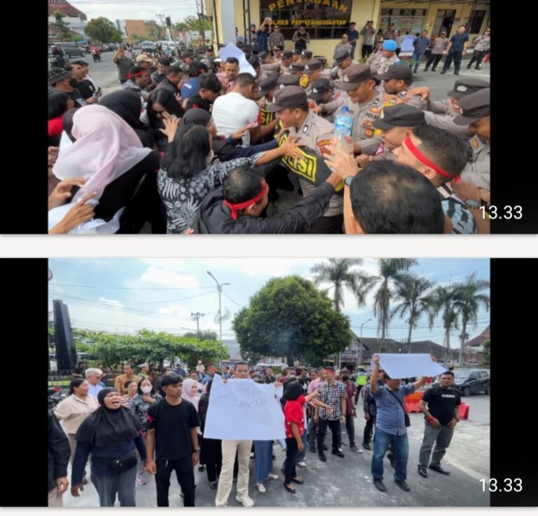 Polres Pematang Siantar Gelar Simulasi Sispam Mako Kesiapsiagaan Personil Hadapi Unras