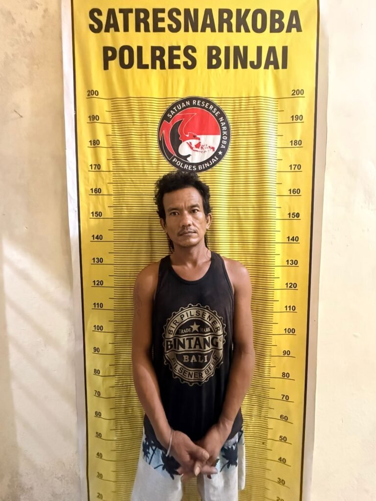 Kolaborasi Polres Binjai Dengan BNNK Gerebek Sarang Narkoba, Dua Orang Diamankan