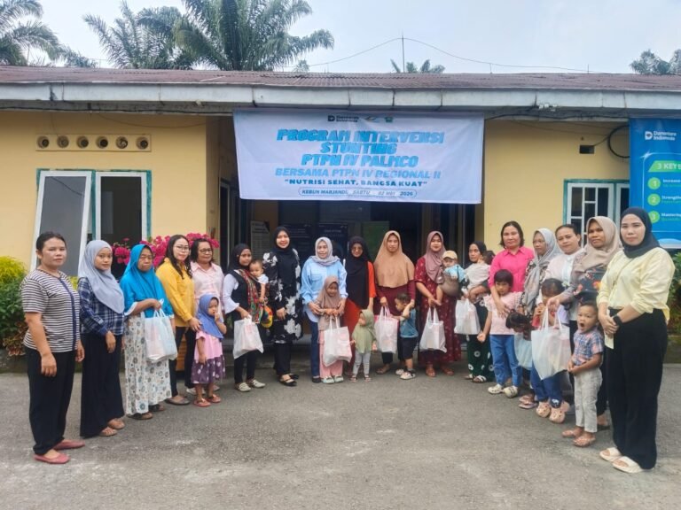 PTPN IV Regional II Kebun Marjandi Perkuat Komitmen Nutrisi Sehat, Bangsa Kuat Melalui Program TJSL Stunting Tahap III