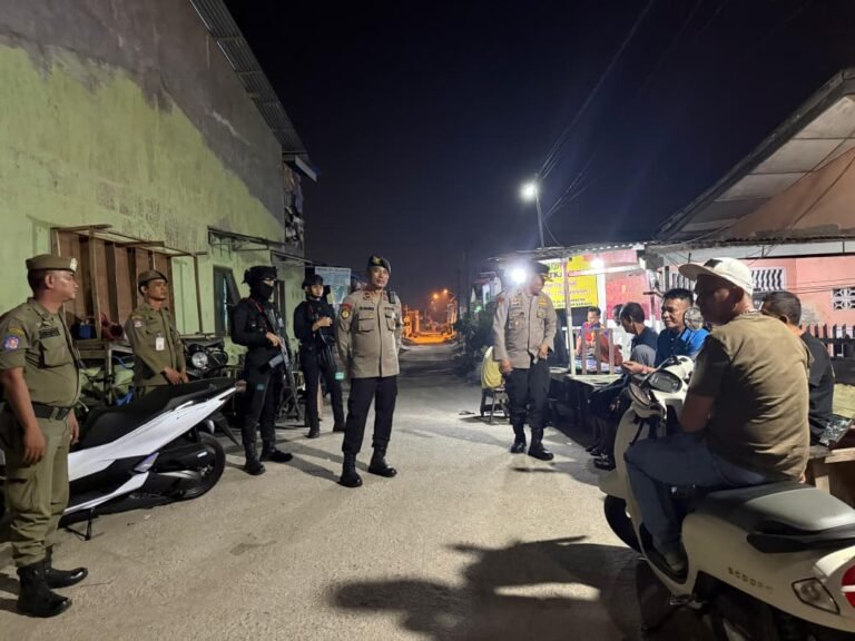 Patroli Gabungan Tengah Malam di Belawan, Polisi Tekan Potensi Premanisme Hingga Tawuran