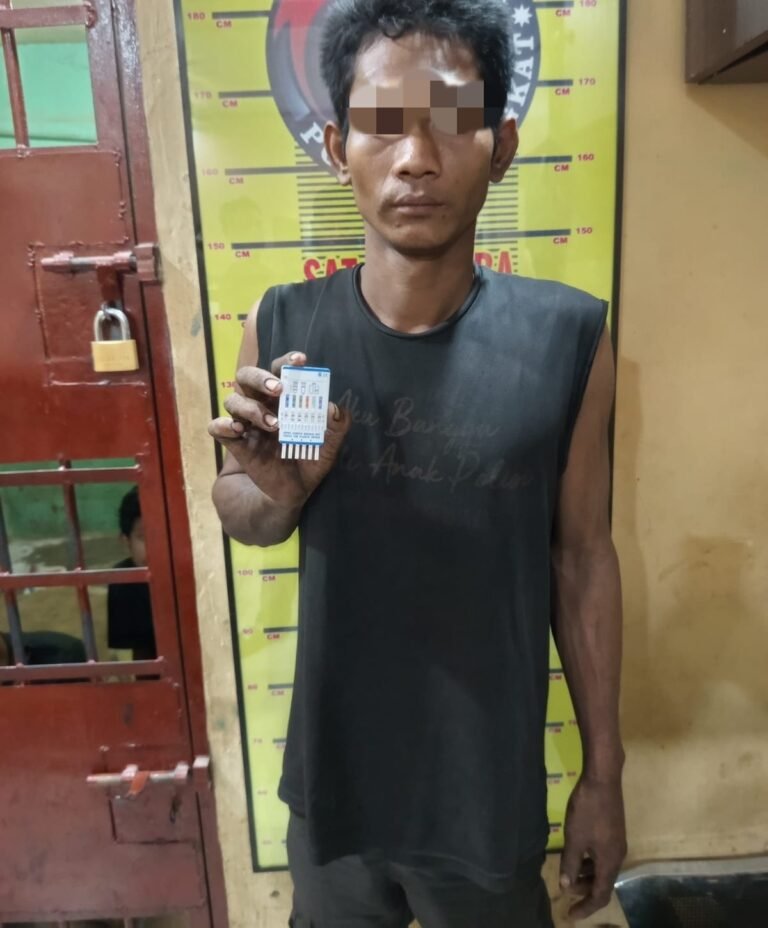 Satres Narkoba Polres Langkat Sikat Lokasi Peredaran Sabu, Pelaku Dan Barang Bukti Diamankan