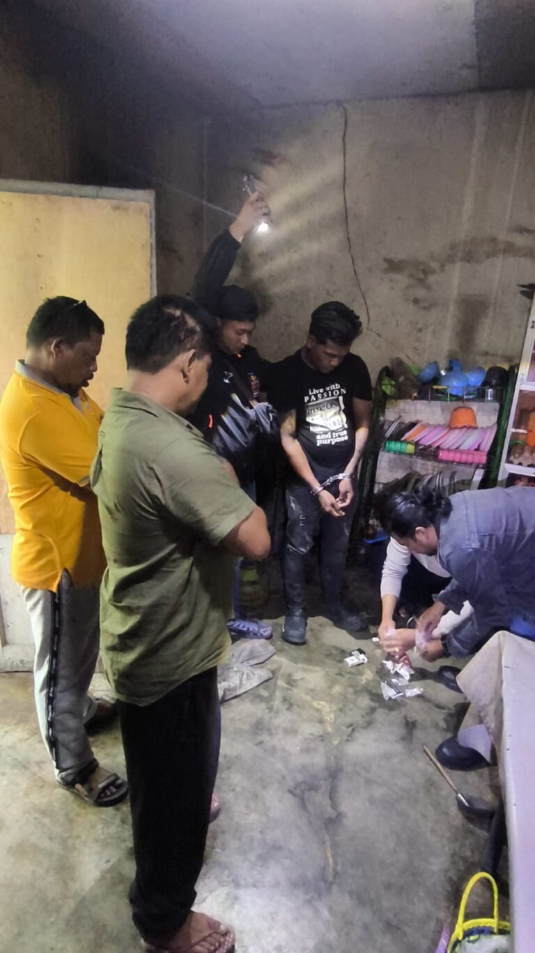 Pengedar Sabu  di Karo Ditangkap, Polisi Sita Timbangan Hingga 7 Paket Narkoba