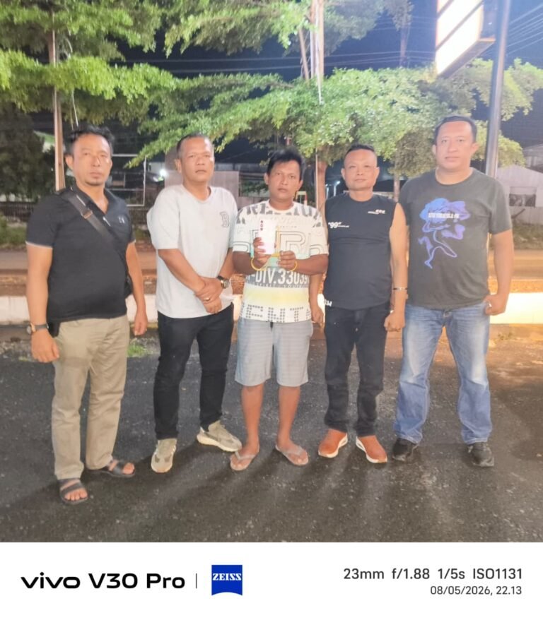 Kurang dari 48 Jam, Pencuri HP Diringkus Tim Reskrim Polsek Gunung Malela