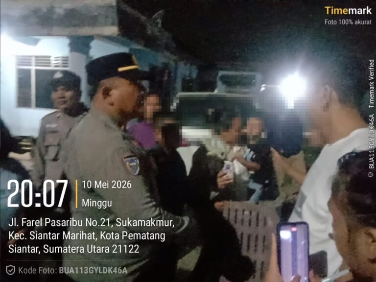 Respon Cepat CC 110, Polsek Siantar Marihat Pertemukan Anak 6 Tahun Terpisah Dengan Orangtuanya di Jalan Durian