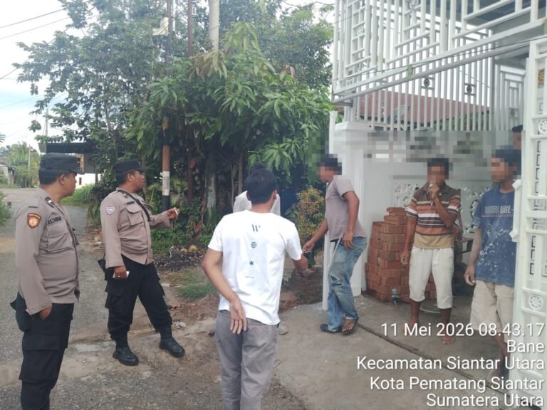 Polsek Siantar Utara Respon Cepat Selesaikan Dugaan Pengancaman