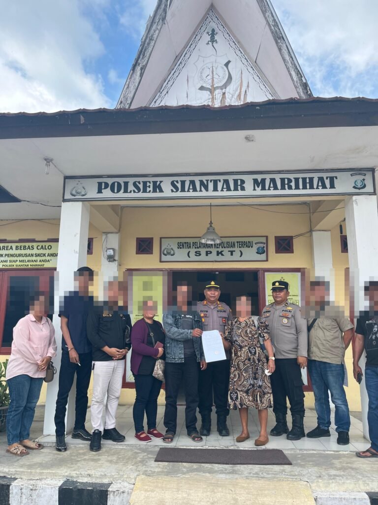 Duduk Bersama, Kapolsek Siantar Marihat Selesaikan Selisih Paham Warganya Dengan Mediasi