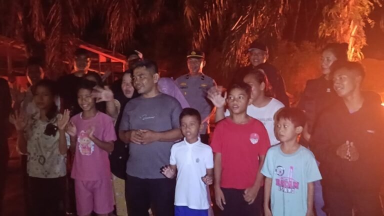 Warga Dan Lurah Aek Kanopan Timur Apresiasi Polda Sumut Gerebek Dan Bakar Barak Narkoba