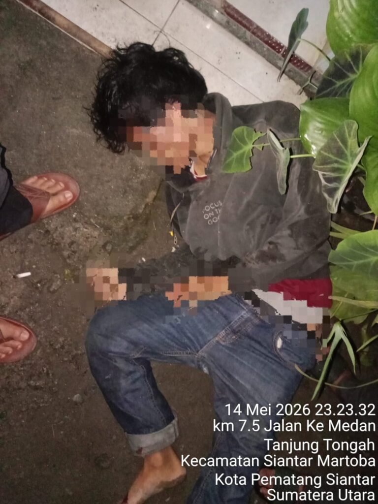 Polsek Siantar Martoba Amankan Terduga Pelaku Pencurian di Jalan Tanjung Tongah