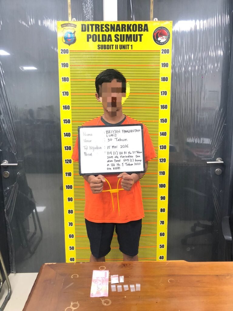 Gang Impian Digerebek! Pengedar Sabu Yang Sudah 3 Bulan Beraksi di Medan Deli Akhirnya Tumbang