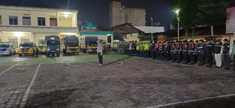Antisipasi Dampak Pemadaman Listrik Bergilir, Polres Karo Gelar Patroli Gabungan Skala Besar