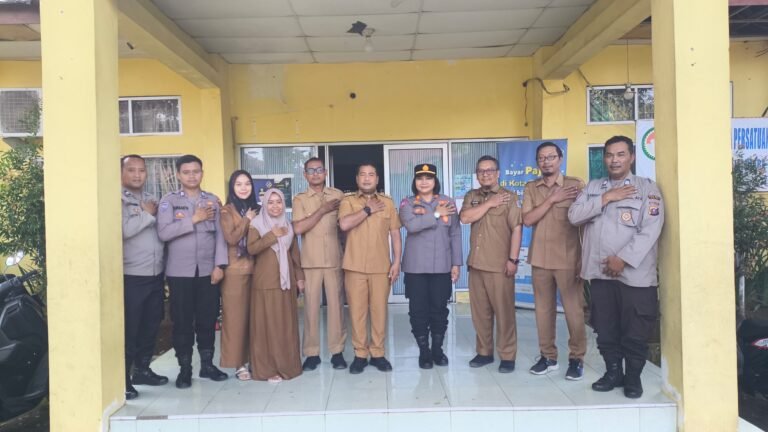 Gelar Sambang Dan Koordinasi, Kasat Binmas Polres Binjai Jalin Sinergi Dengan Pemerintah Kecamatan Binjai Utara