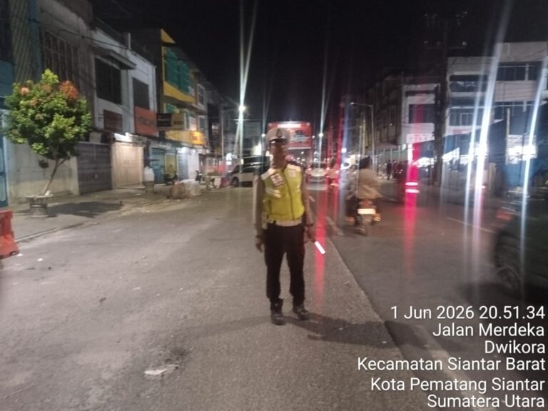 Sat Lantas Polres Pematang Siantar Laksanakan Patroli BLP Guna Memelihara Kamtibmas