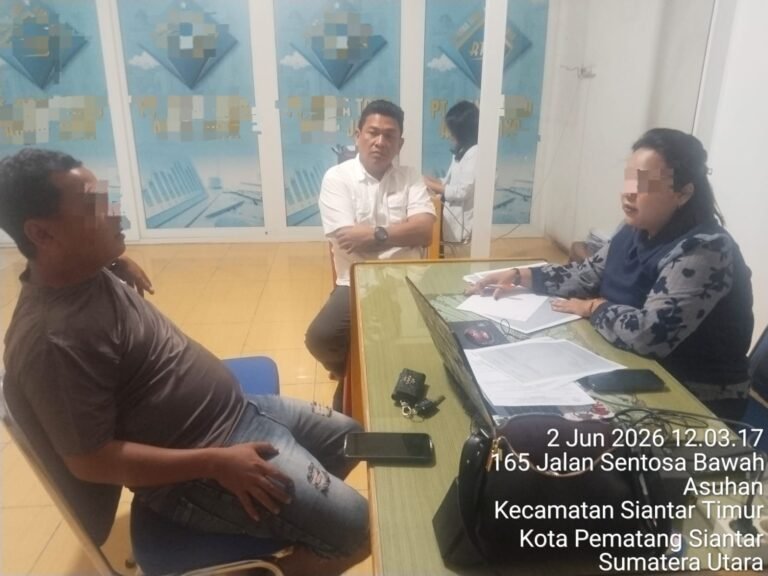 Respon Cepat CC 110, Polsek Siantar Timur Cek TKP Laporan Warganya