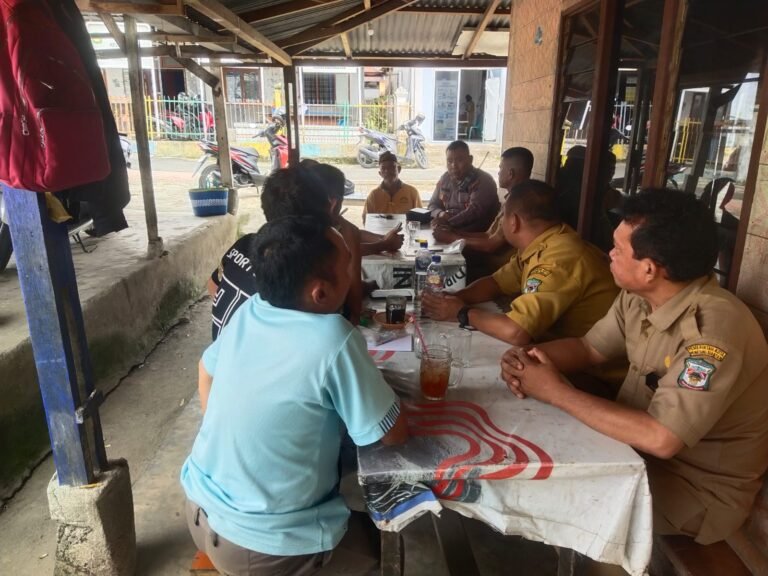 Kapolsek Siantar Marihat Kunker ke Kantor Kelurahan Simarimbun Kota Pematang Siantar