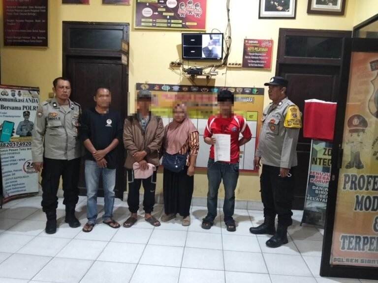 Polsek Siantar Barat Respon Cepat Selesaikan Keributan Dengan Problem Solving