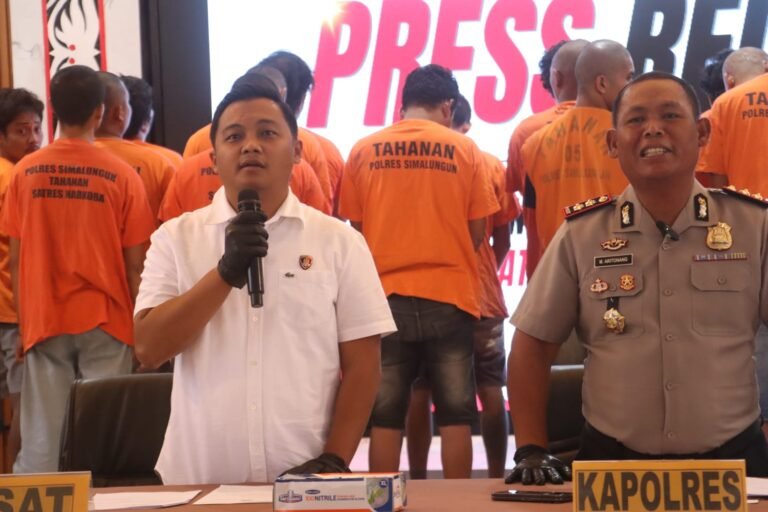 Semester I 2026, Polres Simalungun Ringkus 69 Tersangka Kejahatan 3C Dan Bongkar Perdagangan Satwa Dilindungi