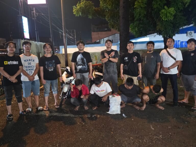 Sindikat Curanmor Antar Wilayah Dibongkar, Empat Pelaku Ditangkap Unit Reskrim Polsek Berastagi