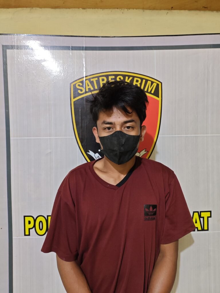 Tim Cobra Satreskrim Polres Binjai Ciduk  Spesialis Maling Besi Tower di Binjai Barat