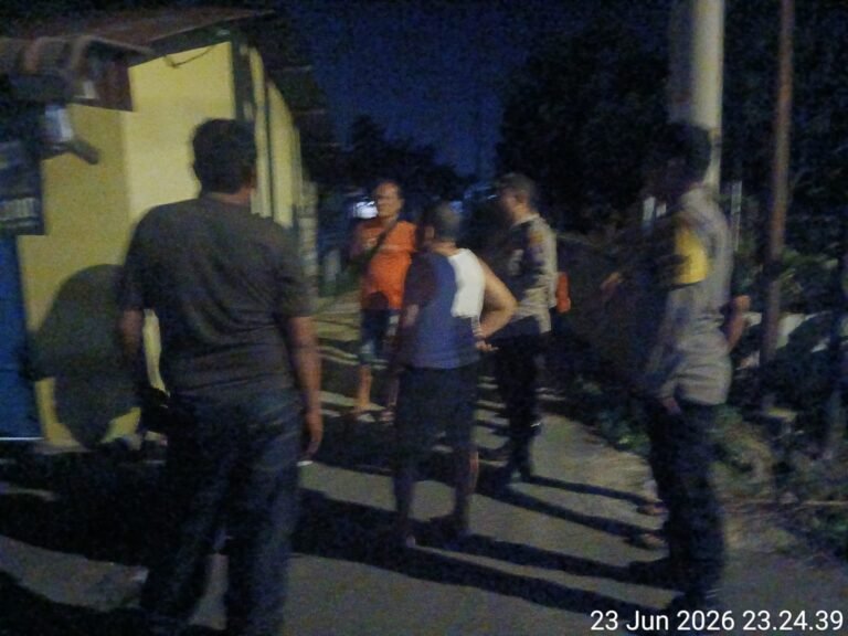 Tinjut Laporan CC 110, Polsek Sianar Marihat Cek TKP dan Mediasi Keributan di Gang Jambu Air