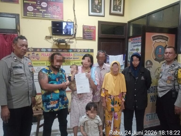 Keributan di Gang Langgar  Berujung di Polsek Siantar Barat Dengan Mediasi