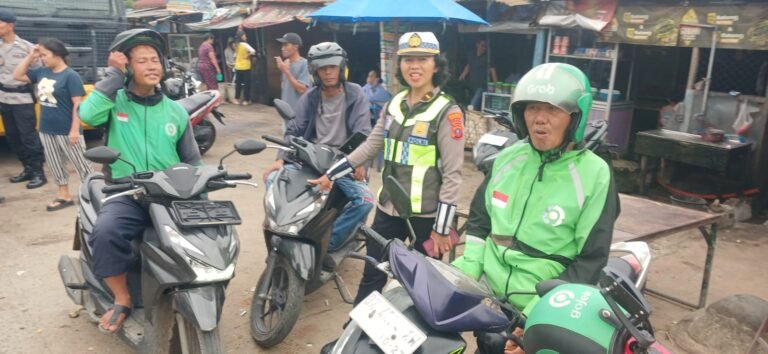 Sat Lantas Polres Pematang Siantar Sampaikan Jadi Mitra Polri Ciptakan Ketertiban di Jalan Raya