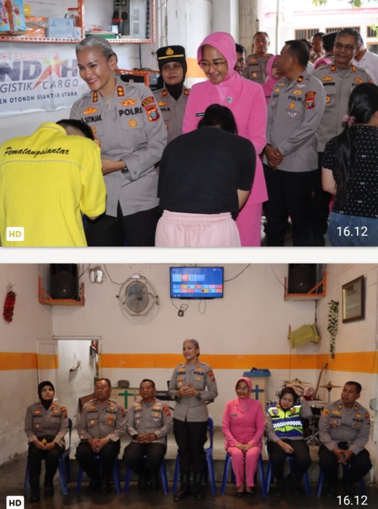 Sambut HUT Bhayangkara ke 80, Polres Pematang Siantar Gelar Baksos ke Panti Asuhan Elim Dan Grace House
