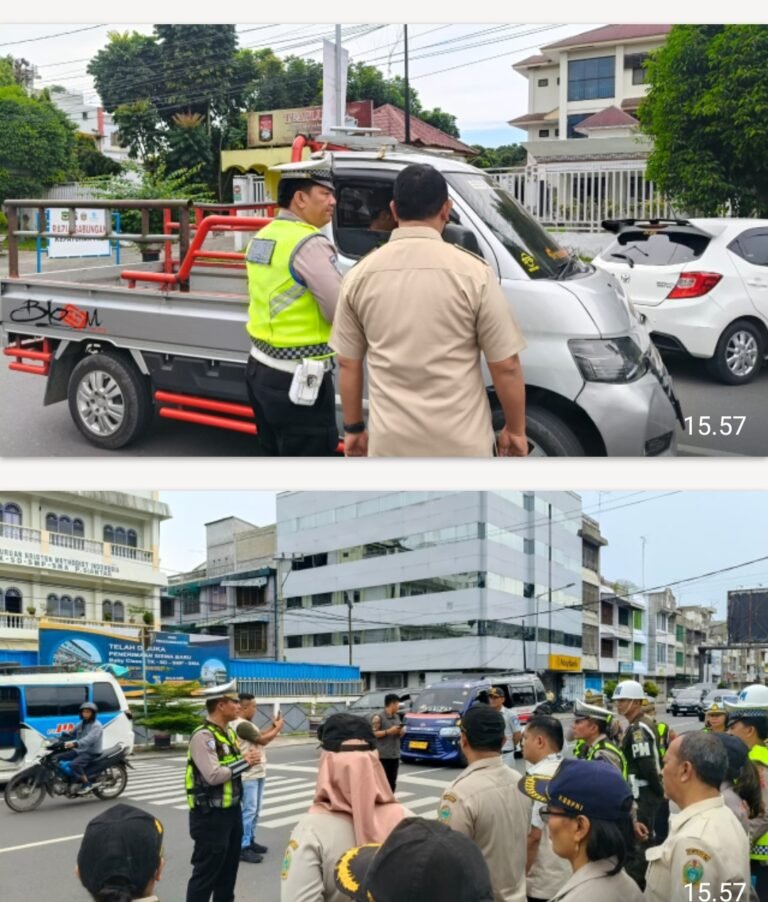 Sat Lantas Polres Pematang Siantar Gelar Razia Gabungan Kepatuhan PKB Tahun 2026