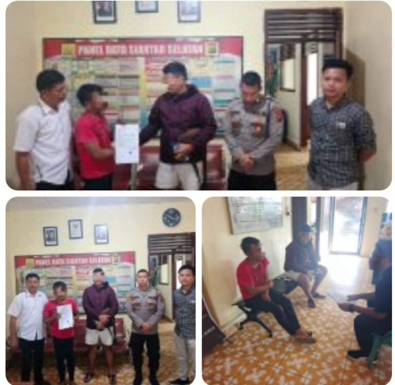 Dugaan Pencurian Kabel Listrik di Jalan Gereja Berhasildi Mediasi Polsek Siantar Selatan