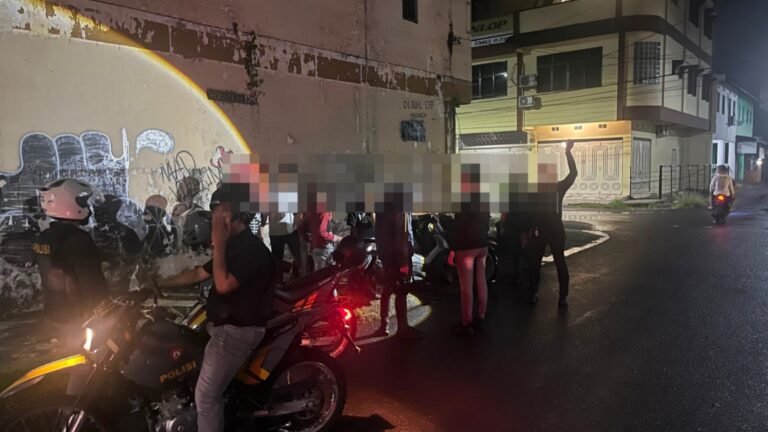 Jaga Kekondusifan, Timsus Dayok Mirah Polres Pematang Siantar Patroli Rutin Malam Hari
